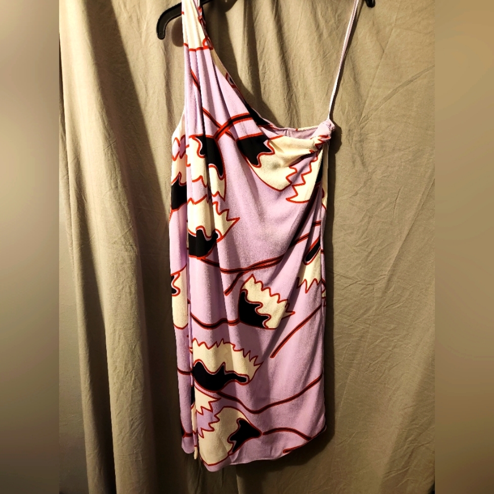 DVF Liluye Short Dress African Violet
